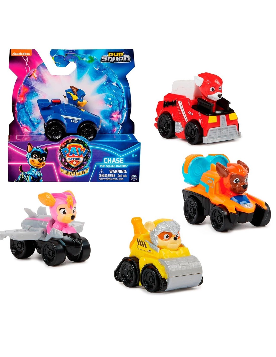 Coches de carreras Patrulla Canina